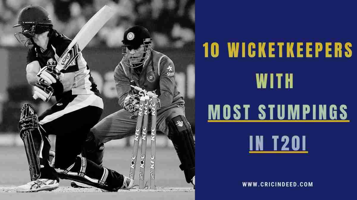 Most Stumpings by Wicketkeepers in T20I
