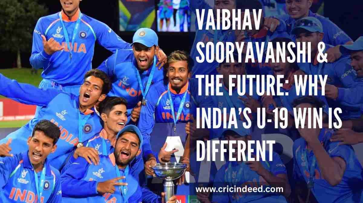 Why India’s Under-19 (U-19) World Cup Win Has Everyone Talking?