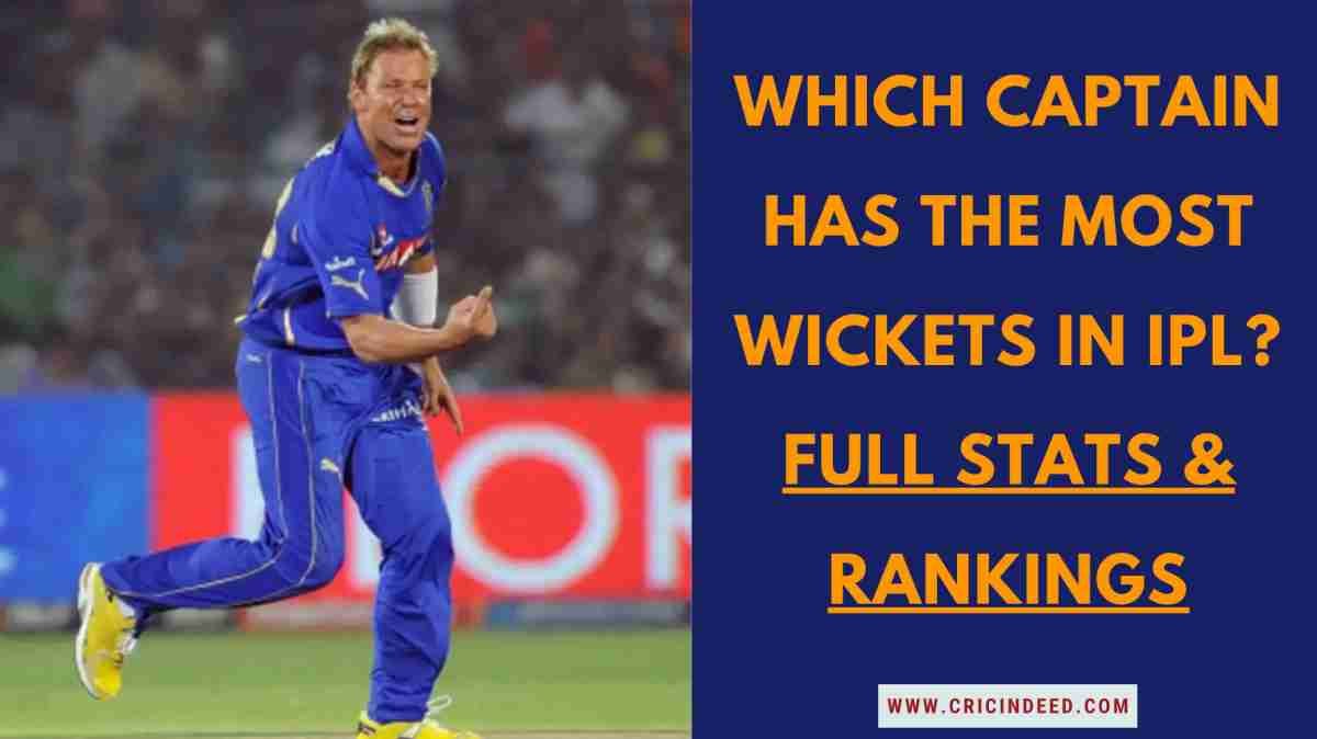 Most Wickets as Captains in IPL