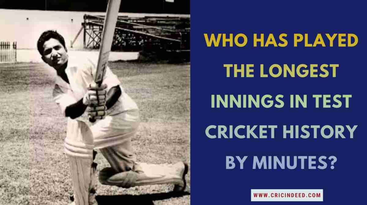 Longest Innings by Time in Test