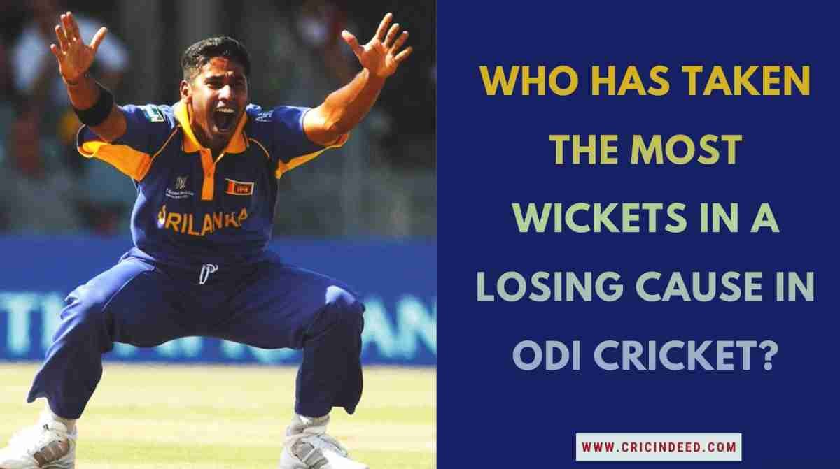 Most Wickets in Losing Cause in ODI