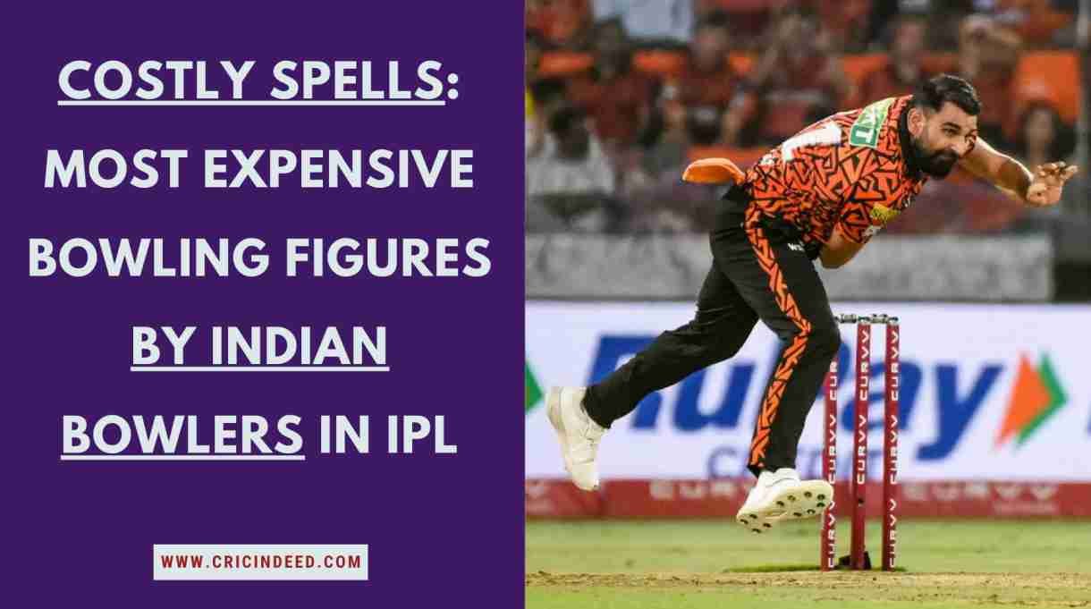 Most Expensive Bowling Figures by Indian Bowlers in IPL