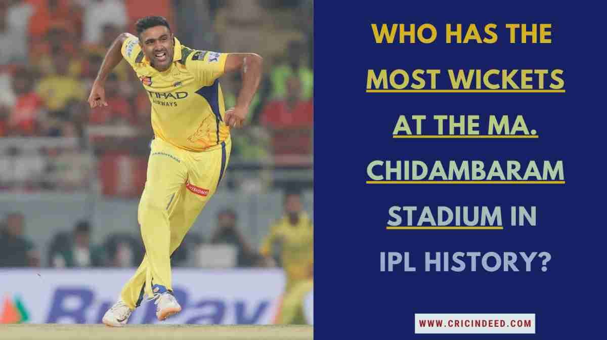 Most Wickets at MA Chidambaram Stadium (Chepauk) in IPL