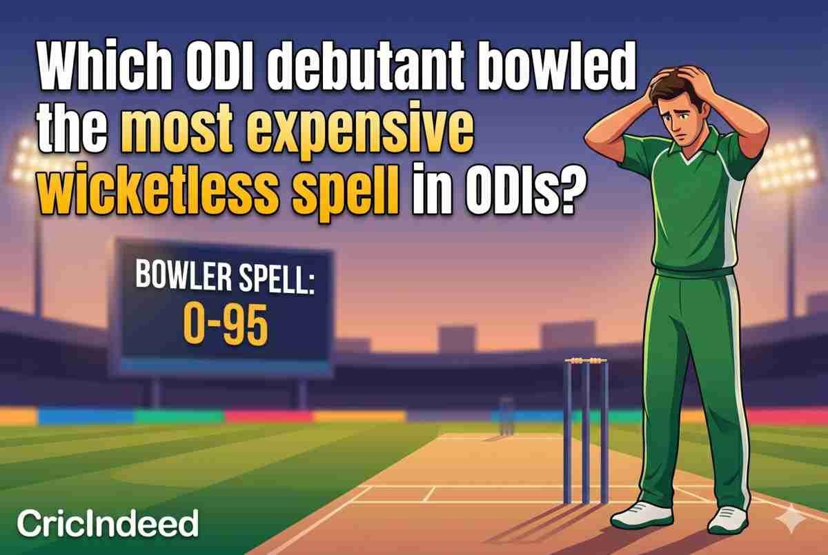 Most Expensive Wicketless Spells on Debut in ODI