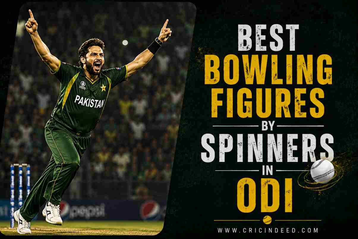 Best Bowling Figures by Spinners in ODI