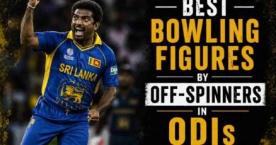 highest wickets in one odi match by an off spinner