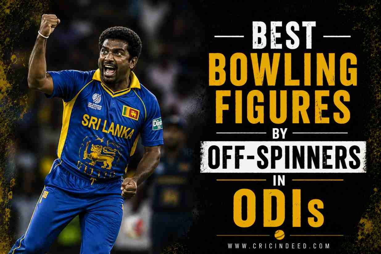 Best Bowling Figures by Off Spinners in ODI