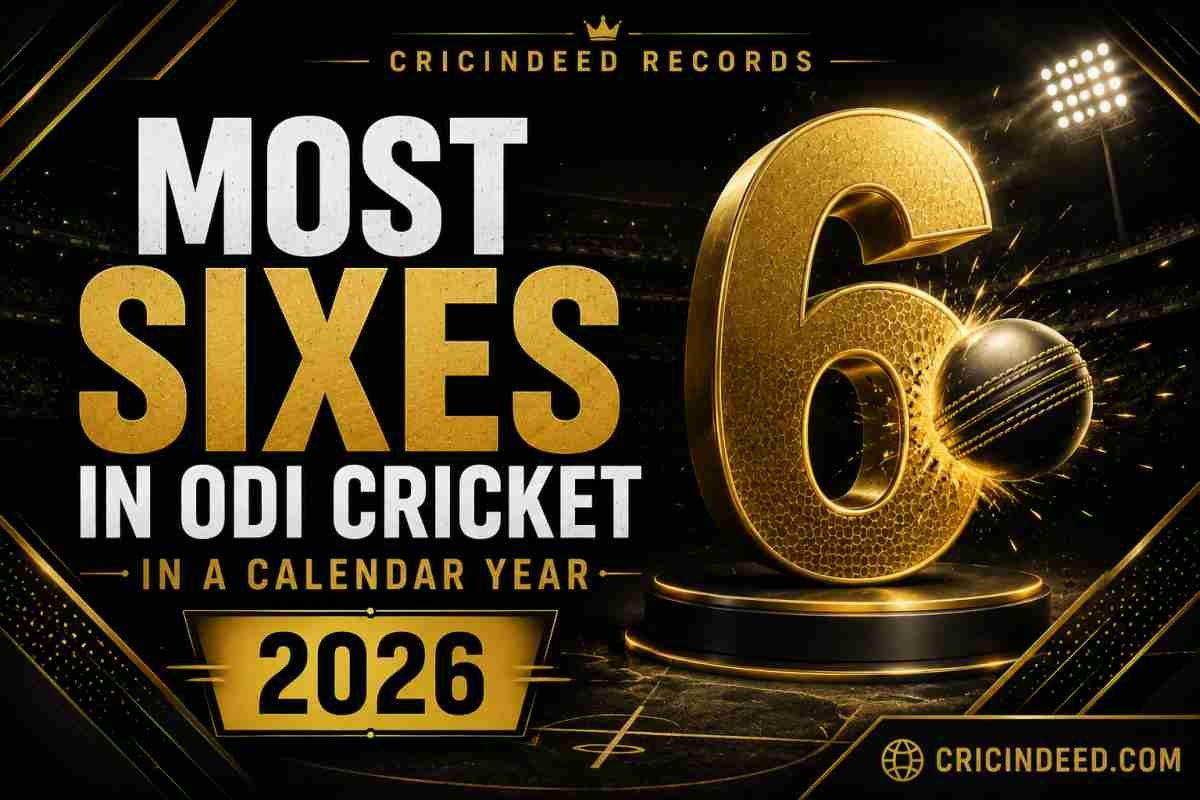 Most Sixes in 2026 in ODI