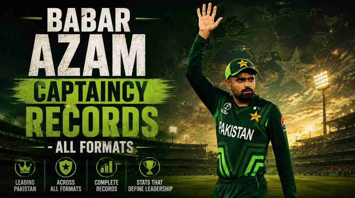Babar Azam Captaincy Records – All Formats