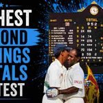 Highest Second Innings Totals in Test