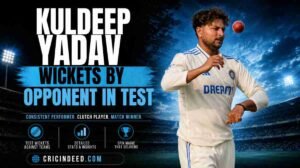 Kuldeep Yadav Wickets by Opponent in Test