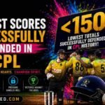 Lowest Scores Successfully Defended in CPL