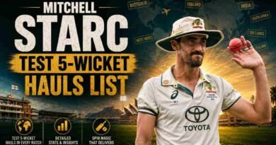 Mitchell Starc Test 5-Wicket Hauls List