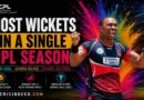 Most Wickets in a Single CPL Season
