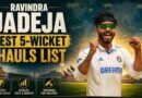 Ravindra Jadeja Test 5-Wicket Hauls List