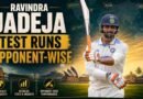 Ravindra Jadeja Test Runs Opponent-wise