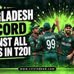 Bangladesh Record Against All Teams in T20I