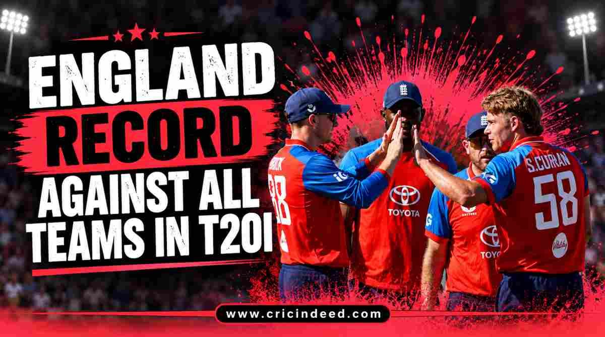 England Record Against All Teams in T20I