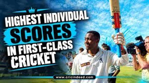 Highest Individual Scores in First-Class Cricket