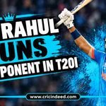 KL Rahul Runs by Opponent in T20I
