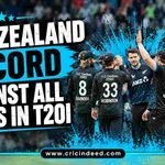 New Zealand Record Against All Teams in T20I