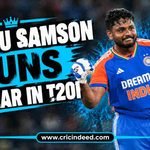 Sanju Samson Runs by Year in T20I