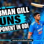 Shubman Gill Runs by Opponent in ODI
