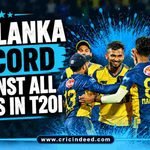 Sri Lanka Record Against All Teams in T20I