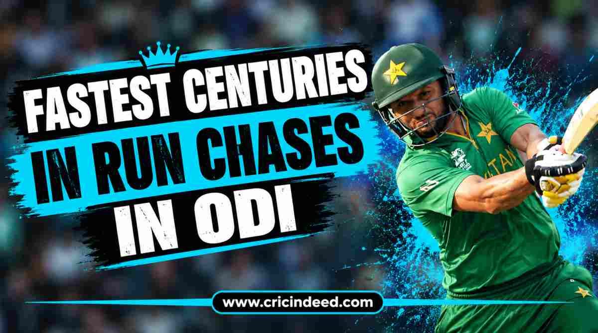 Fastest Centuries in Run Chases in ODI