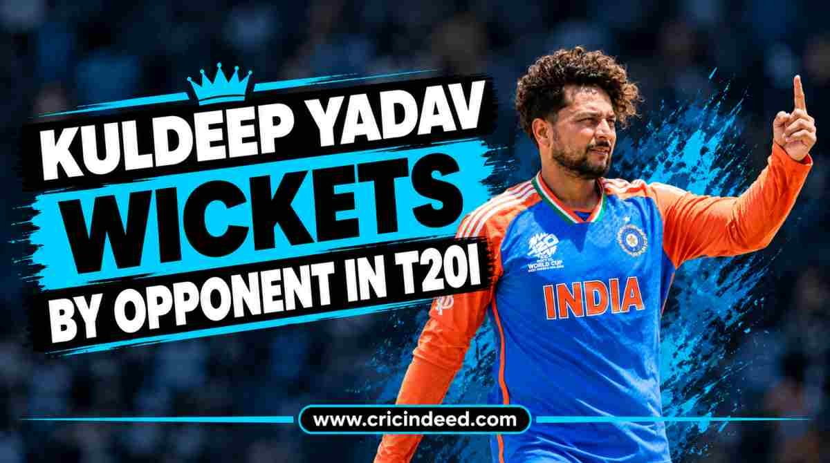 Kuldeep Yadav Wickets by Opponent in T20I