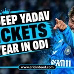 Kuldeep Yadav Wickets by Year in ODI