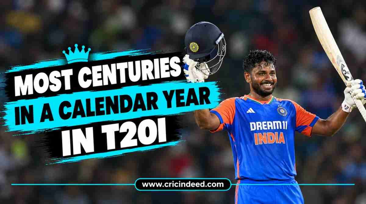 Most Centuries in a Calendar Year in T20I