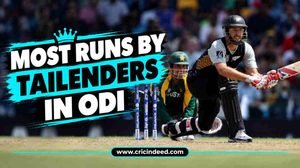 Most Runs by Tailenders (8-11) in ODI