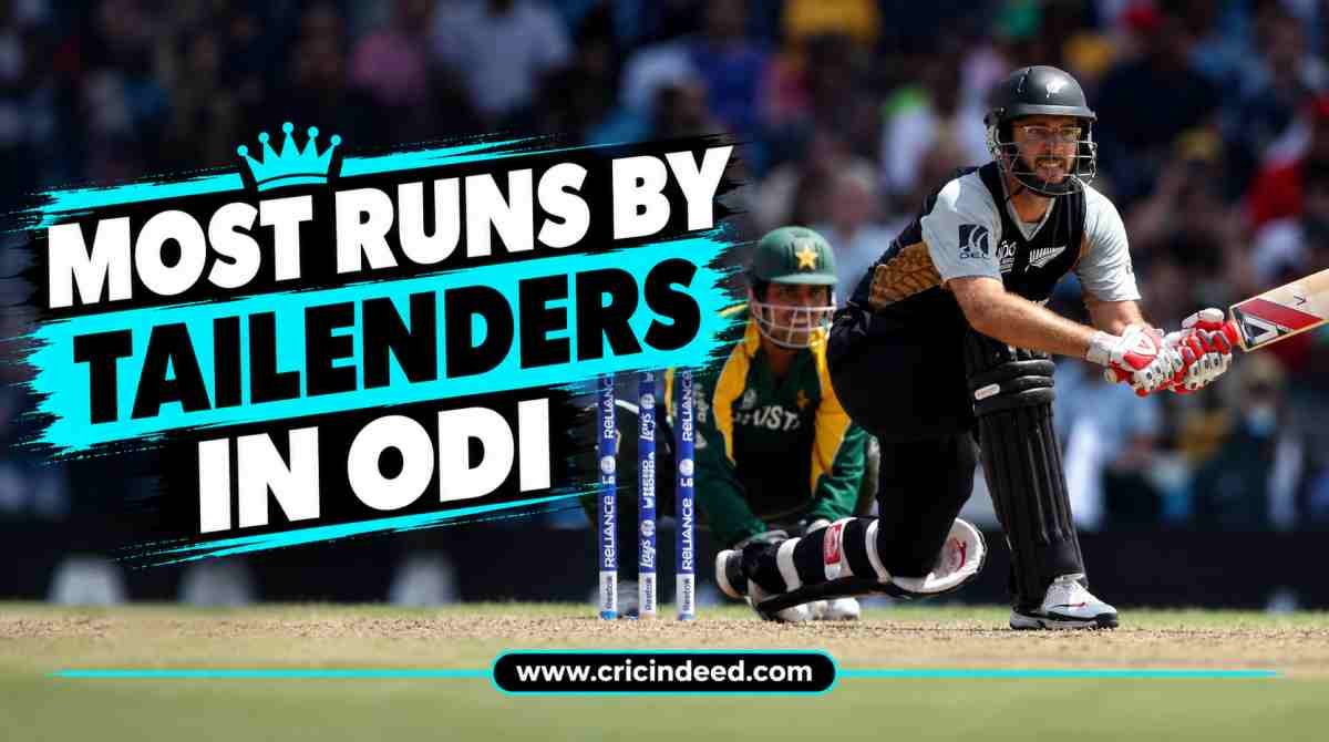 Most Runs by Tailenders (8-11) in ODI