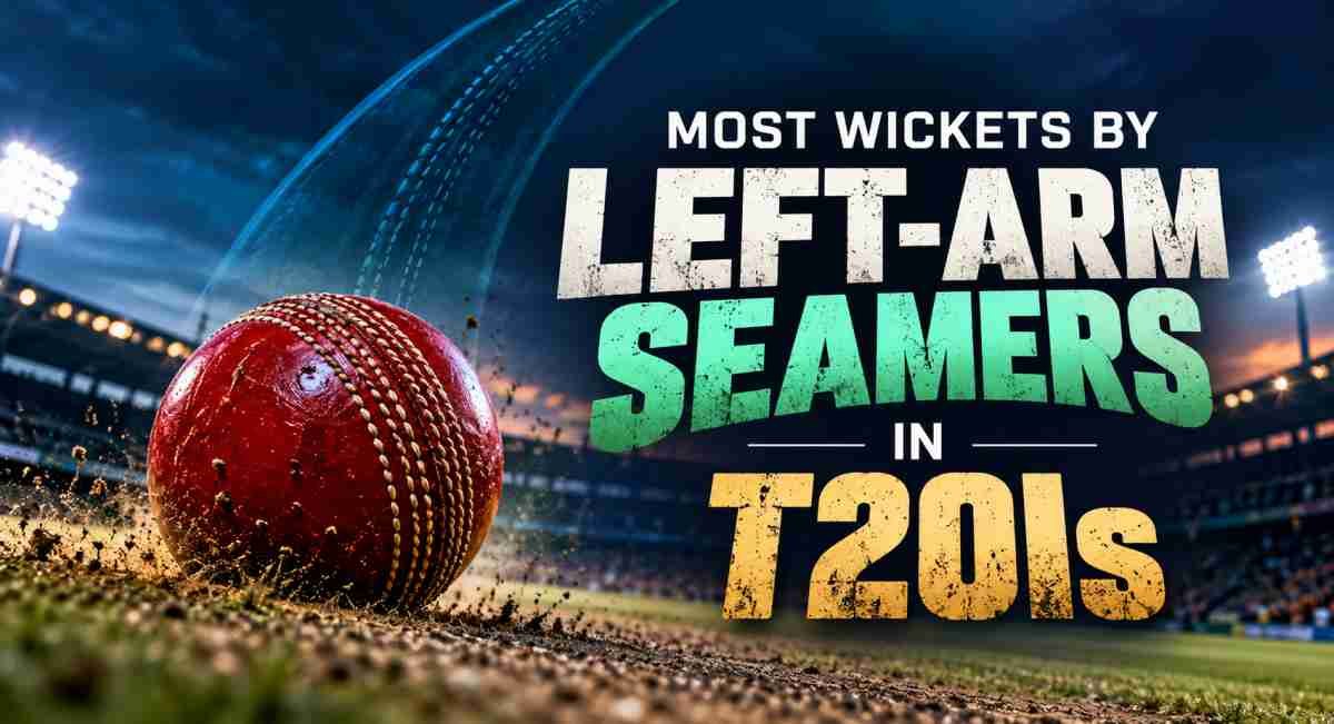 Most Wickets by Left-Arm Seamers in T20I