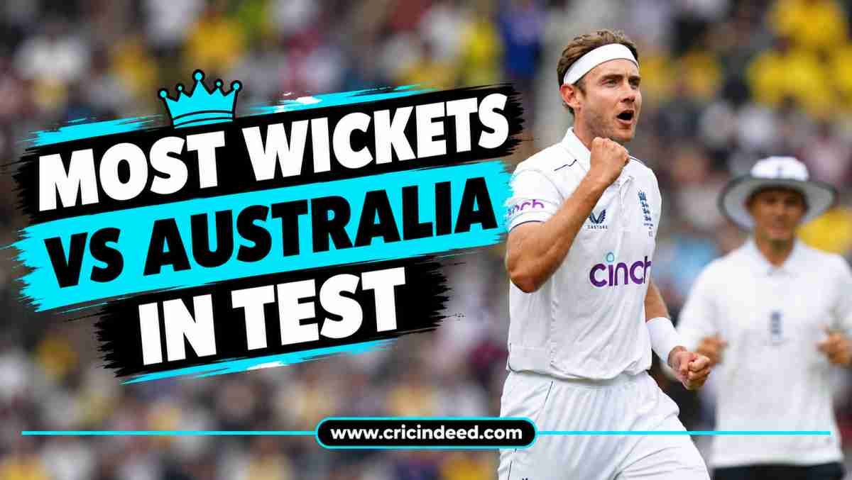 Most Wickets vs Australia in Test