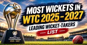 Most Wickets in the ICC World Test Championship (WTC) 2025-2027
