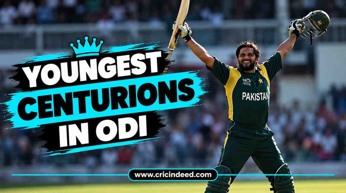 Youngest Centurions in ODI